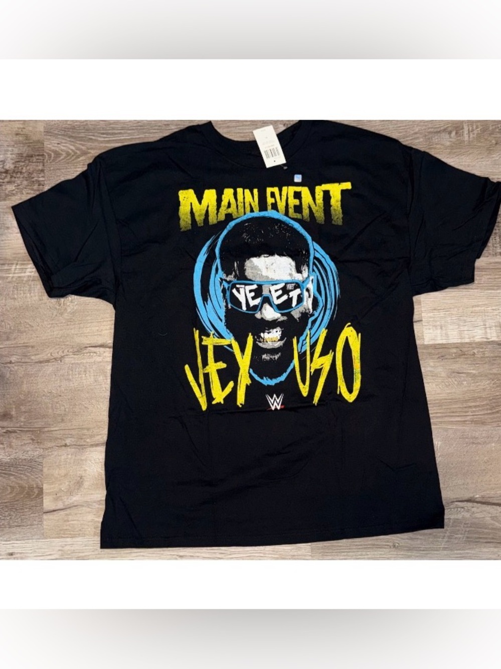 NWT Men's WWE Jey Uso "Main Event" Shirt Size XL
